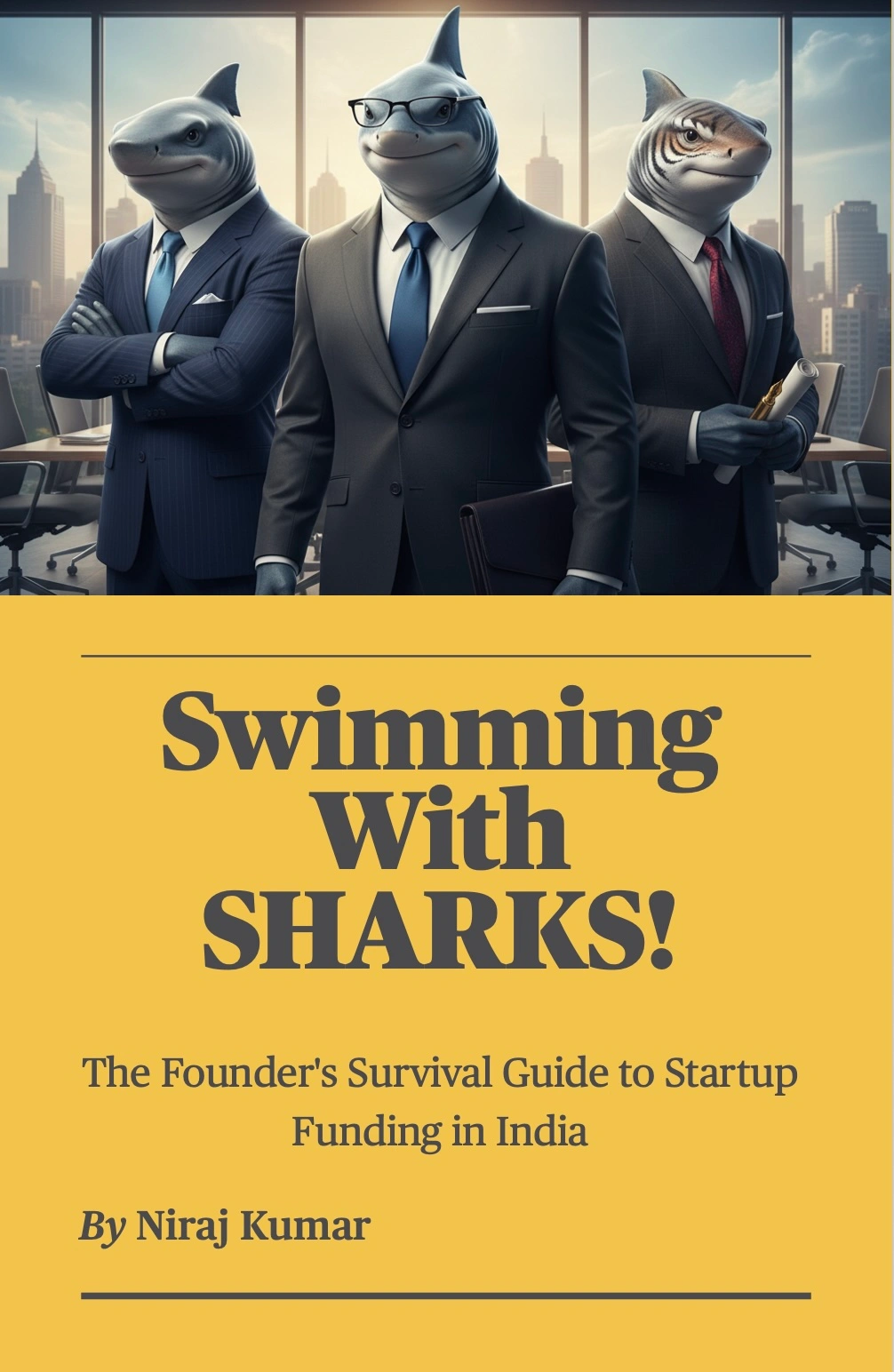 Startup Funding Guide Cover - A comprehensive guide to navigating venture capital without losing control